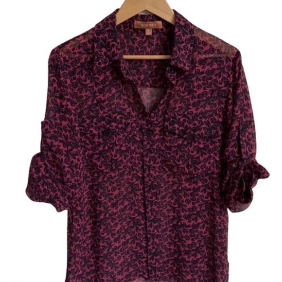 🌿Print Blouse - Picture 3 of 6